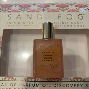 NEW SAND + FOG Vanilla Sugar Eau de Parfum Oil - 15 ML Pink/Peach Bottle